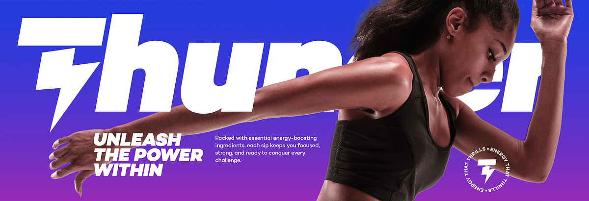 Thunder branding project concept Image 12