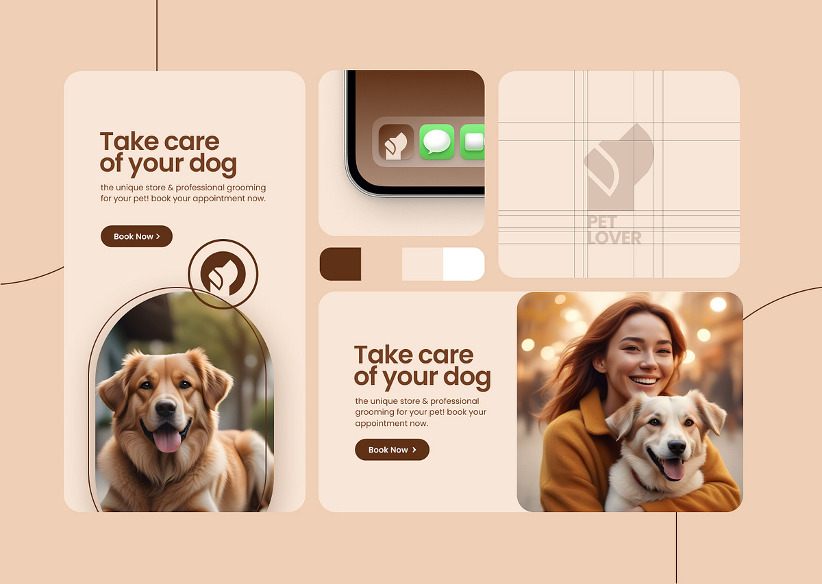 Pet Lover landing page concept Image 2