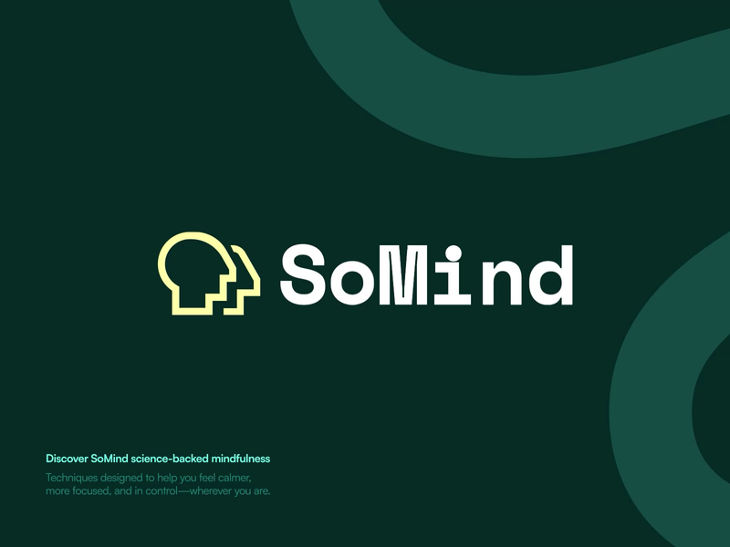 SoMind Logo Reveal – Calm, Bold & Mindfulness-Inspired by Vislume - ​Design Agency