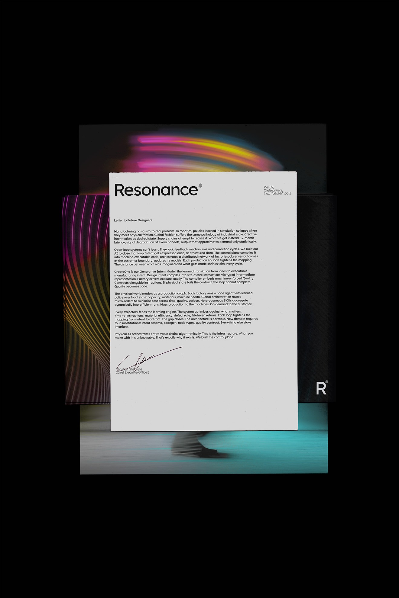Resonance — The Physical AI operating system transforming the global clothing industry Image 0