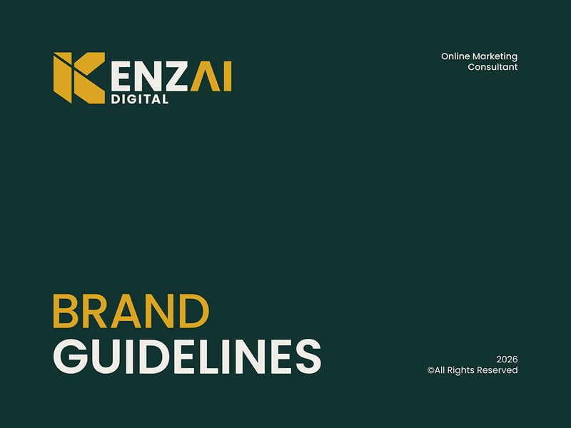 KENZAI DIGITAL | Marketing Agency Brand Identity