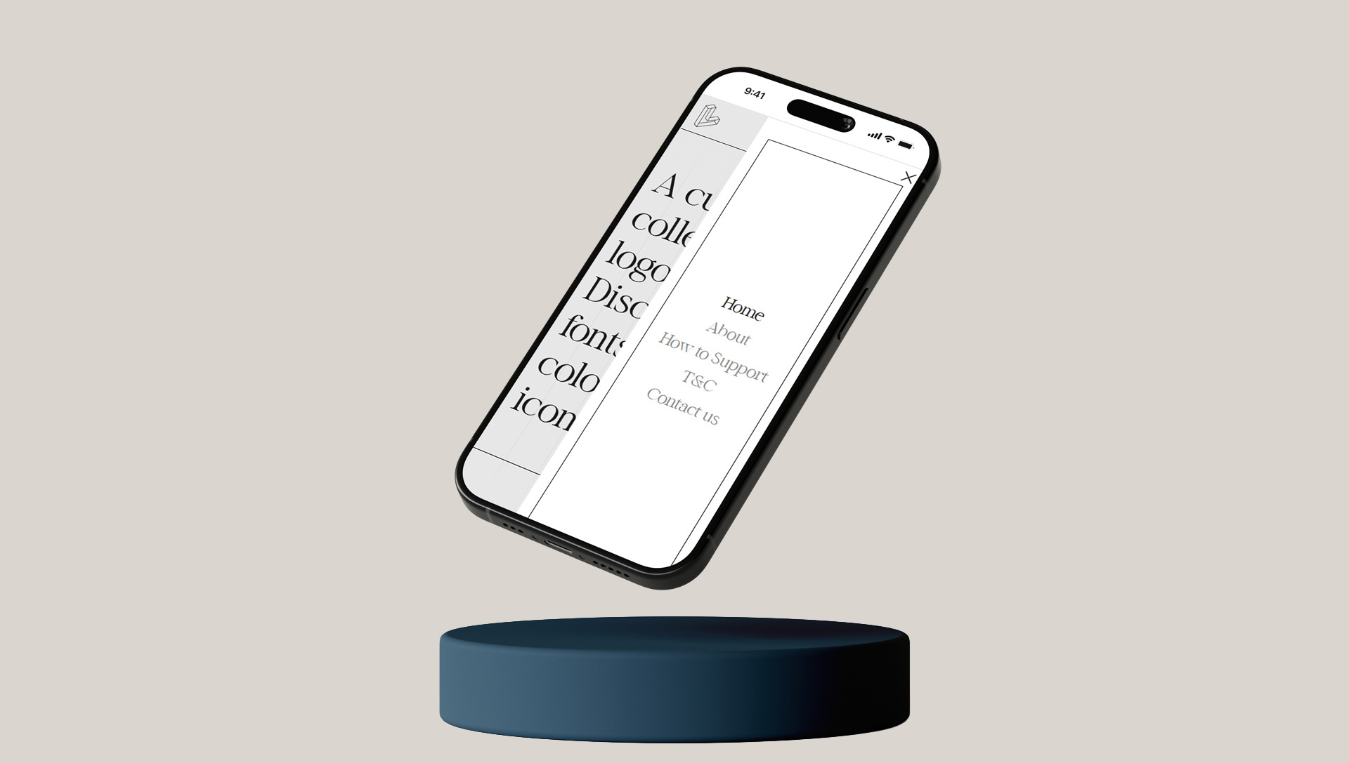 A curated library of logos with the fonts used Image 3