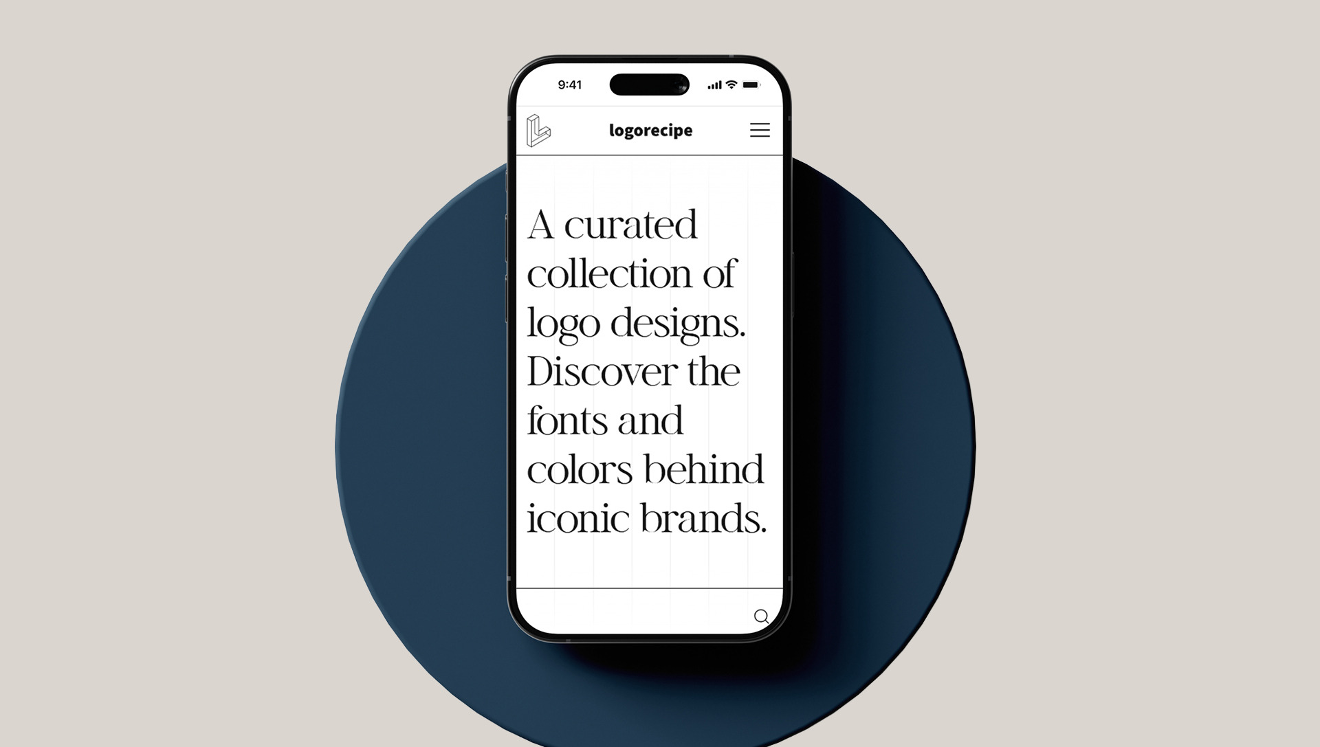 A curated library of logos with the fonts used Image 4