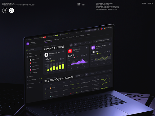 Sphere UI Crypto