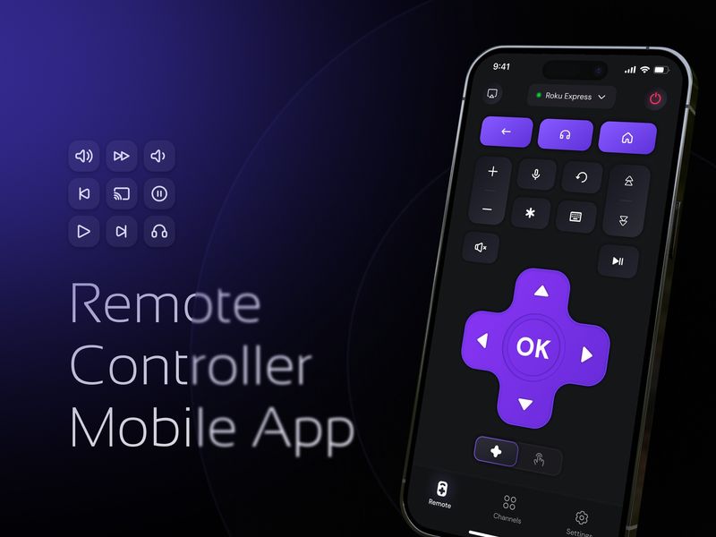 Remote Control / Roku App - Redesign