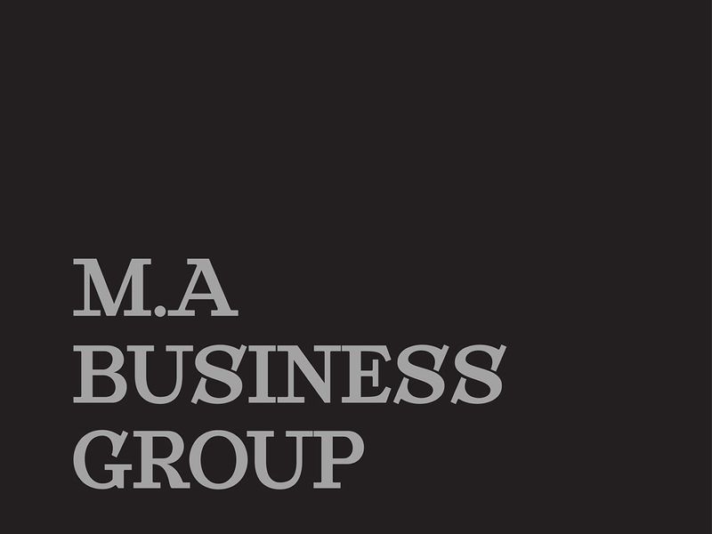 BRAND IDENTITY DESIGN FOR M.A BUSINESS GROUP