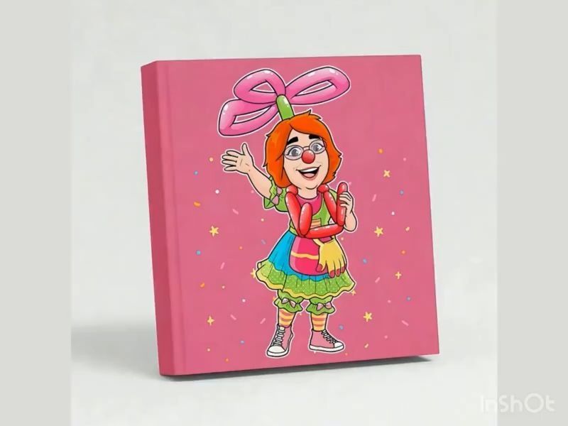 Kid's Cartoon Illustration ready to print