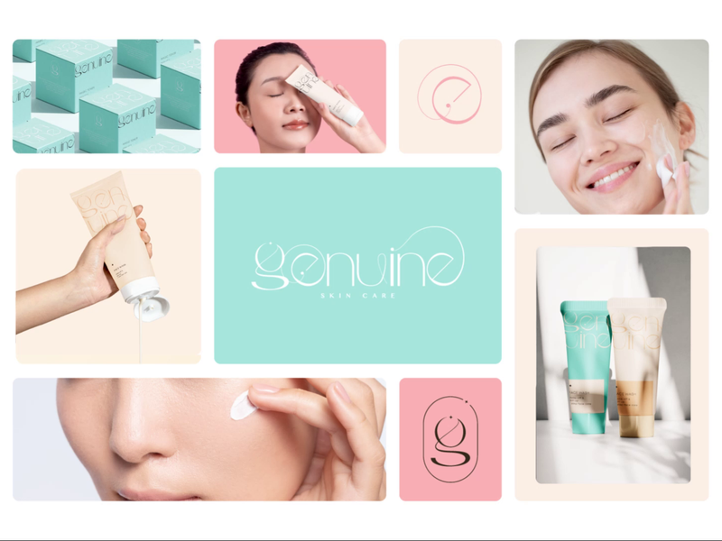 Genuine- Skincare Branding & Packaging by Farz Designs