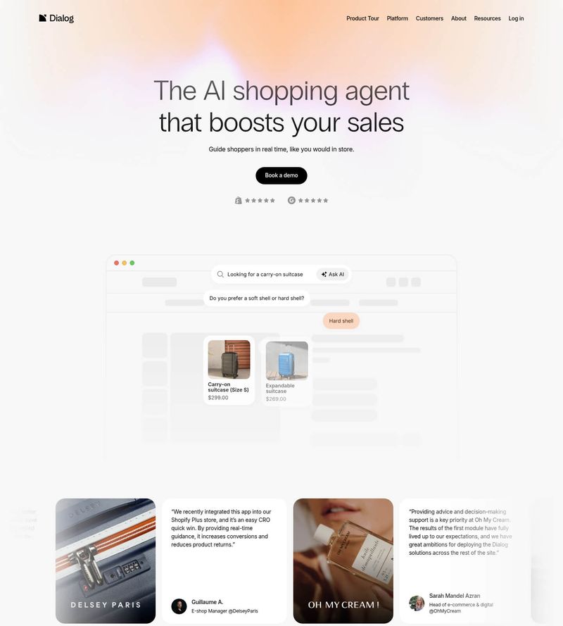 Screenshot taken from askdialog.com