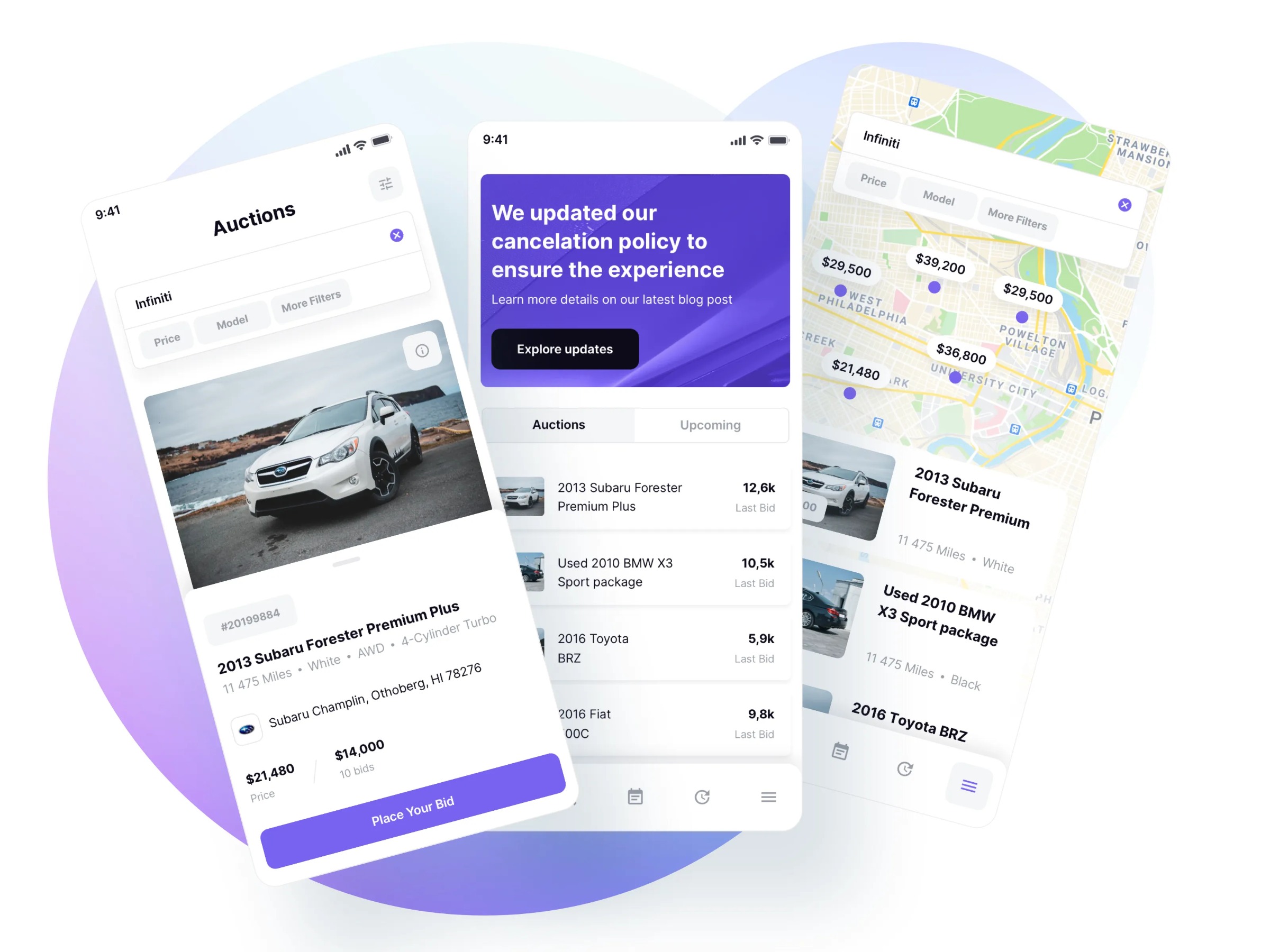 Vehically - Car Auction and Auto Dealership website design Image 4