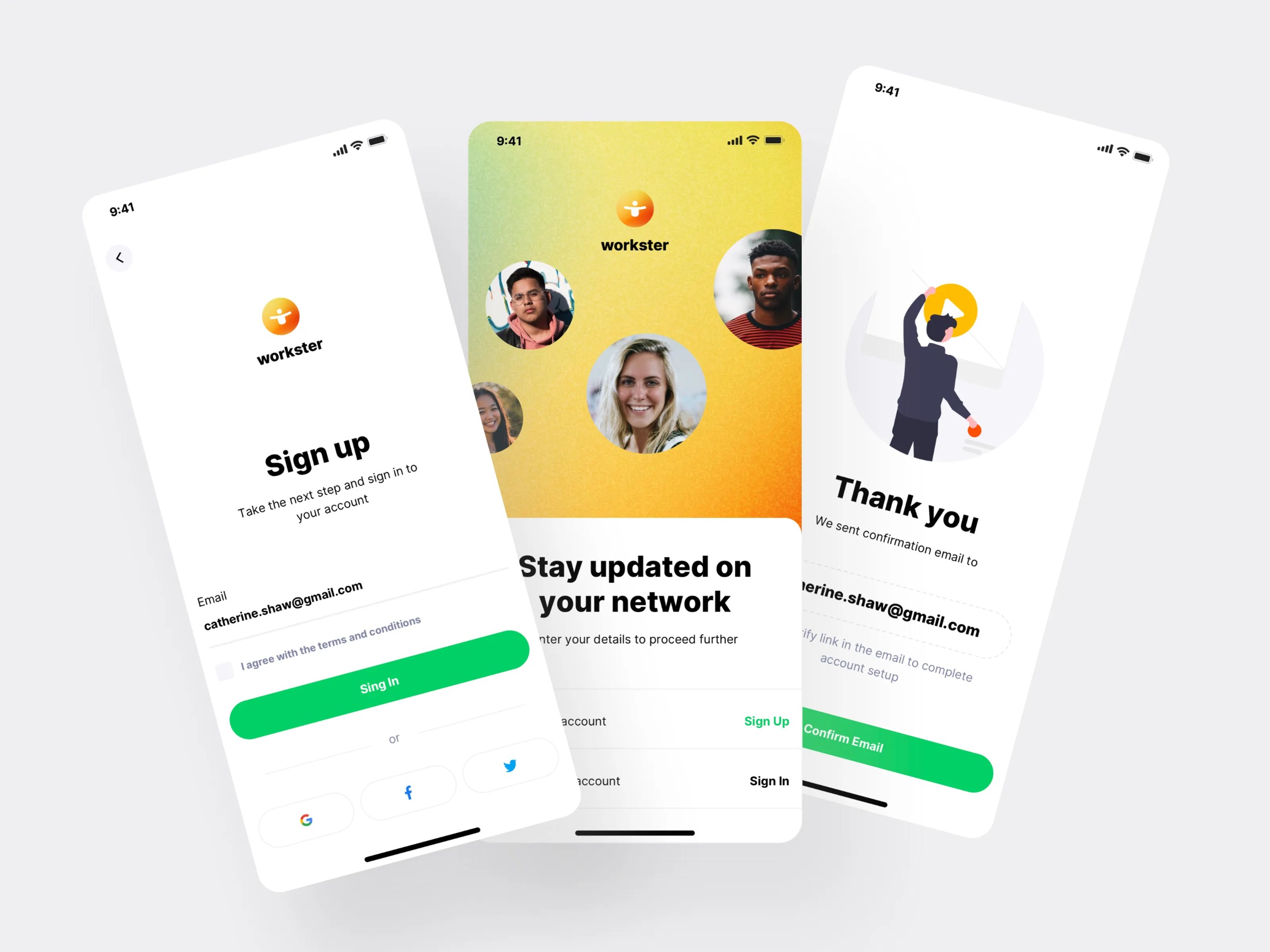 Workster - Web app for job boards design Image 2