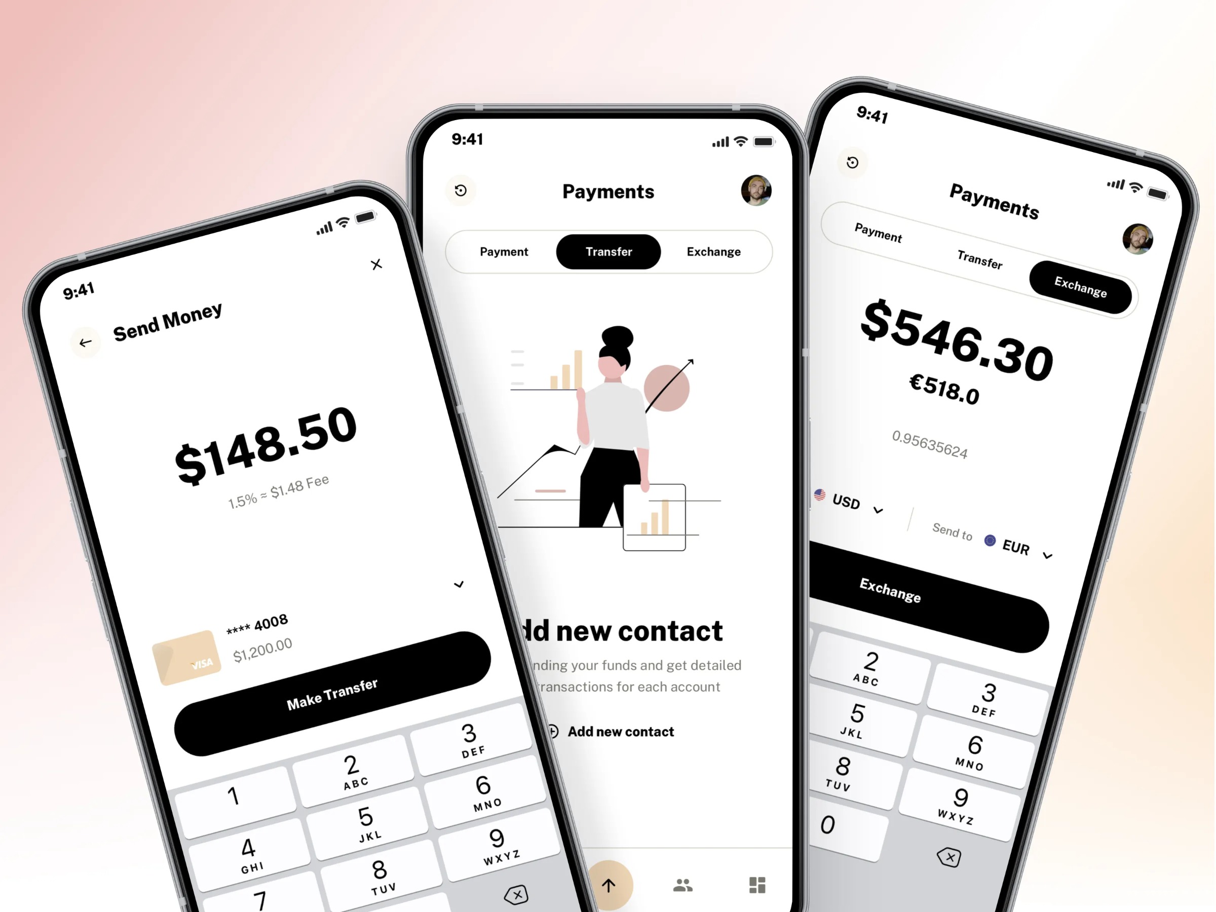 Payloo - mobile financial and payments app design Image 4