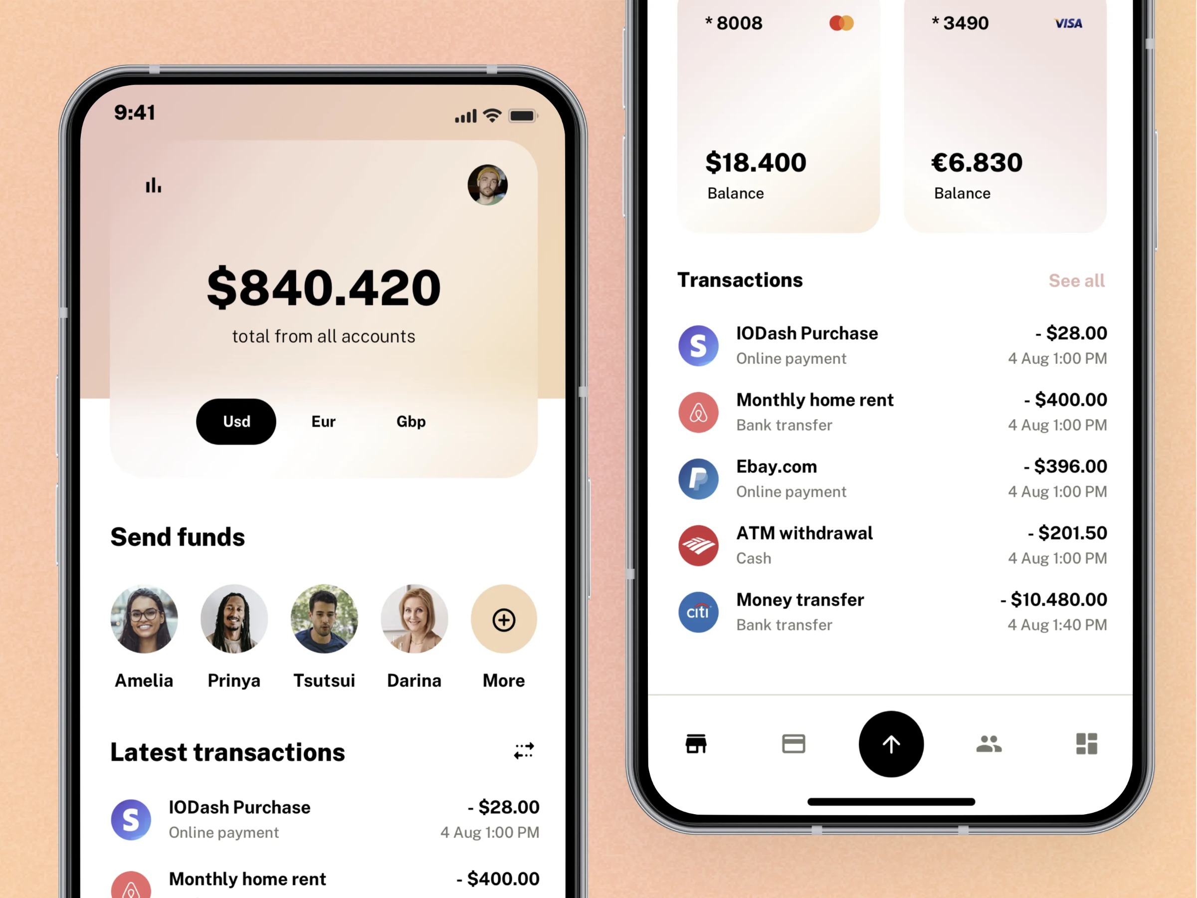 Payloo - mobile financial and payments app design Image 5