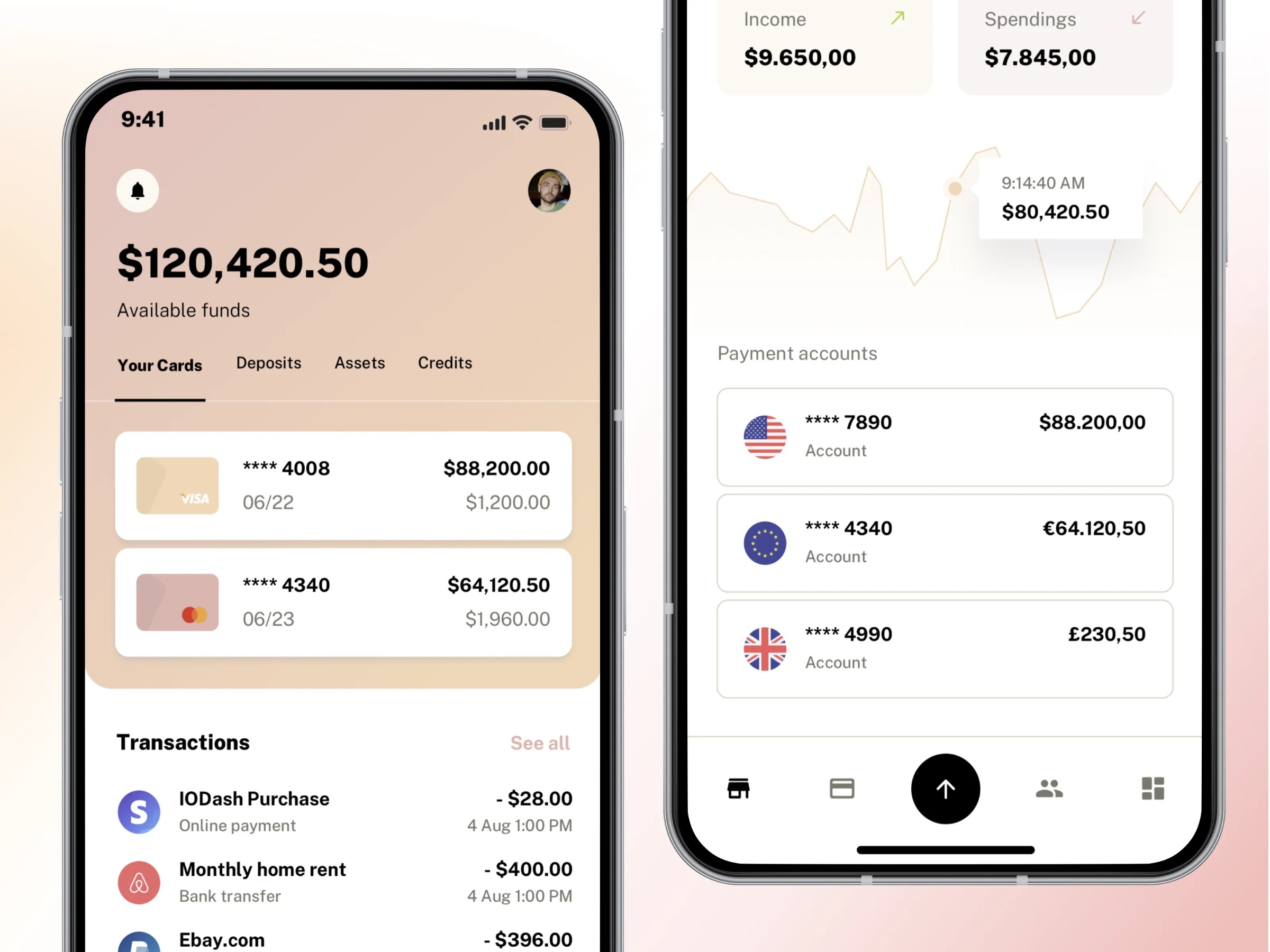 Payloo - mobile financial and payments app design Image 8