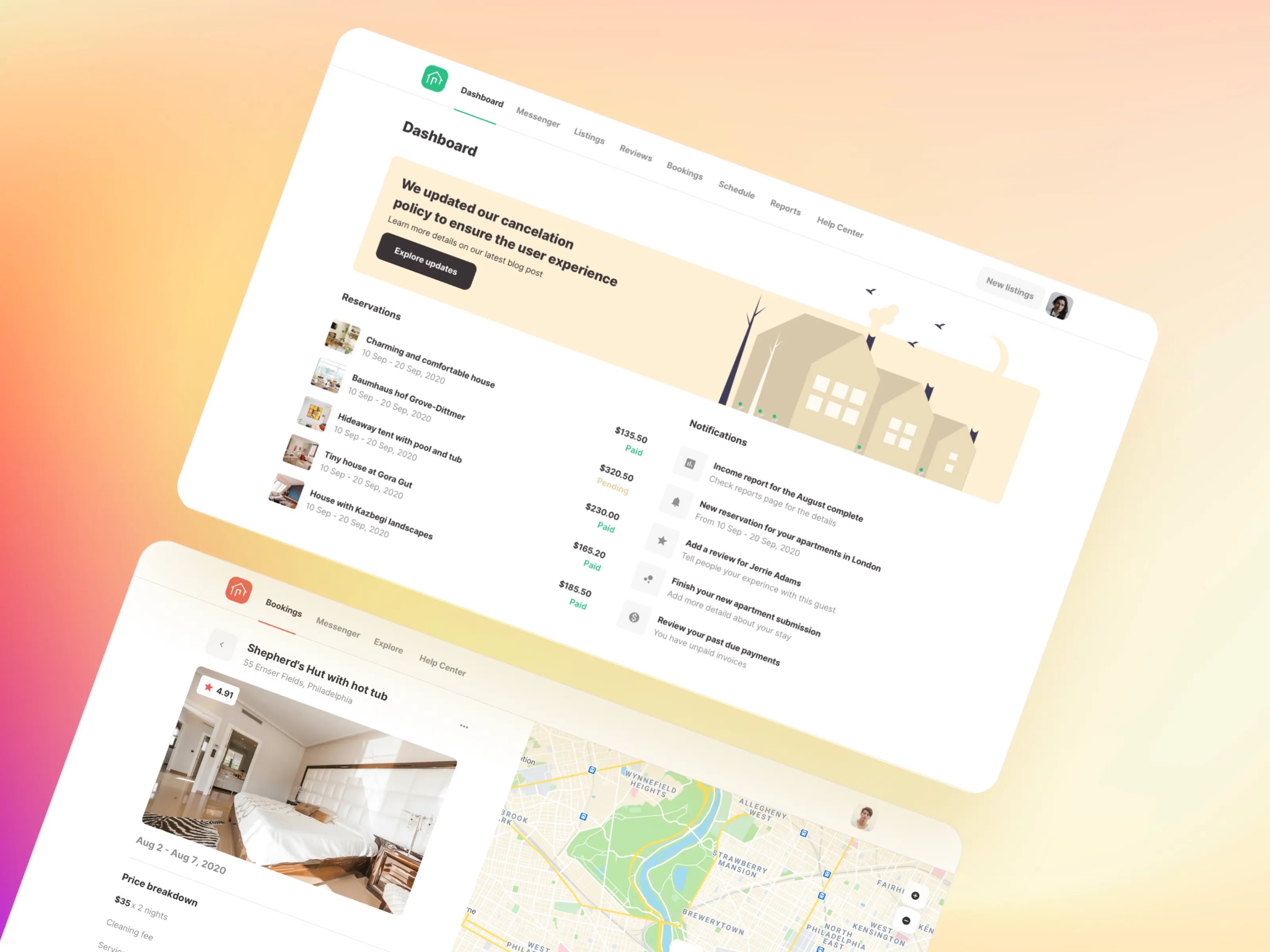 Roomsy - UI design for apartments booking website Image 5