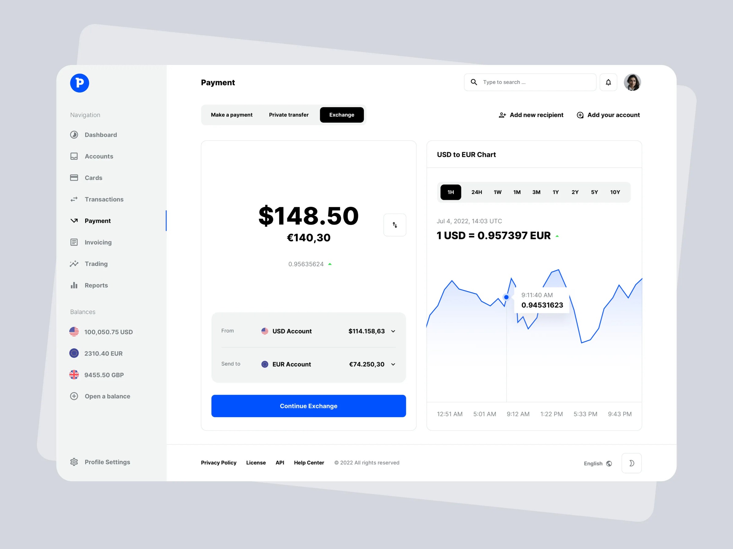 Paysa - UI design for FinTech Startup Image 0