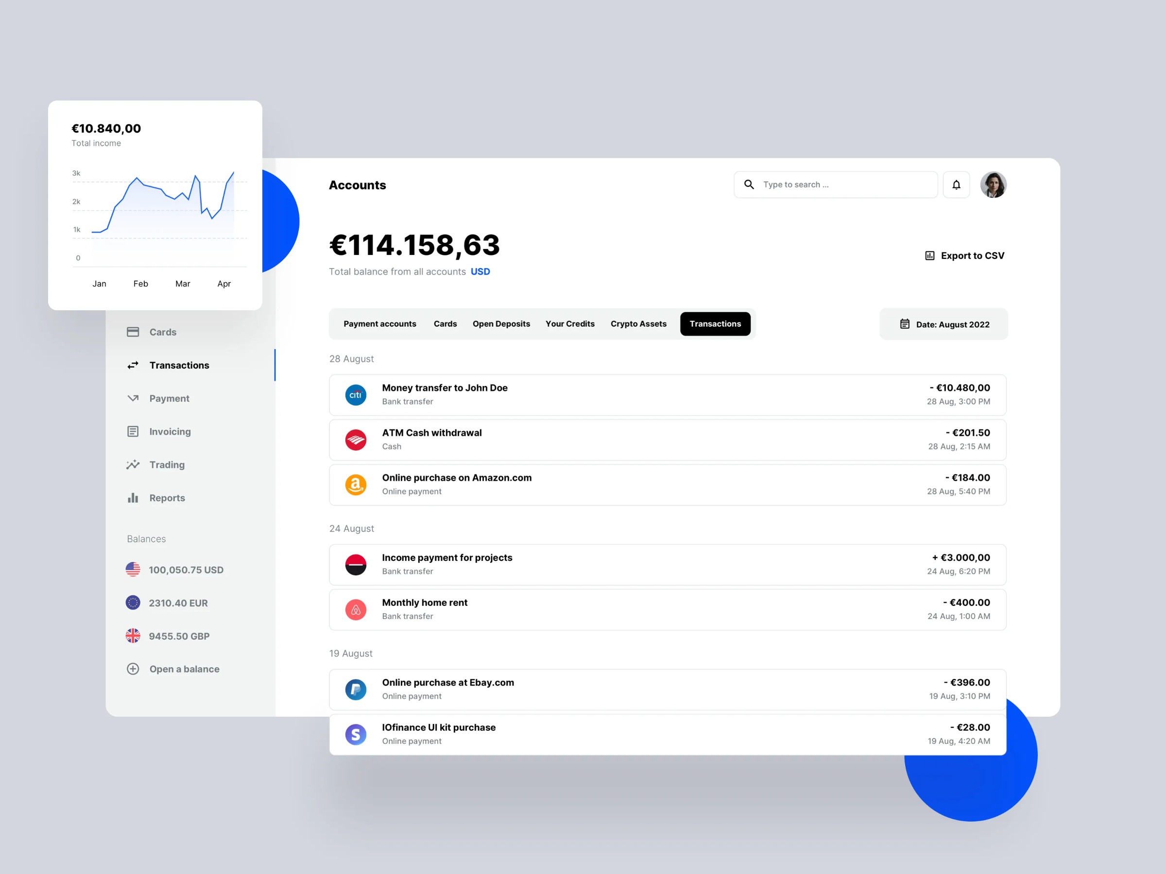Paysa - UI design for FinTech Startup Image 2