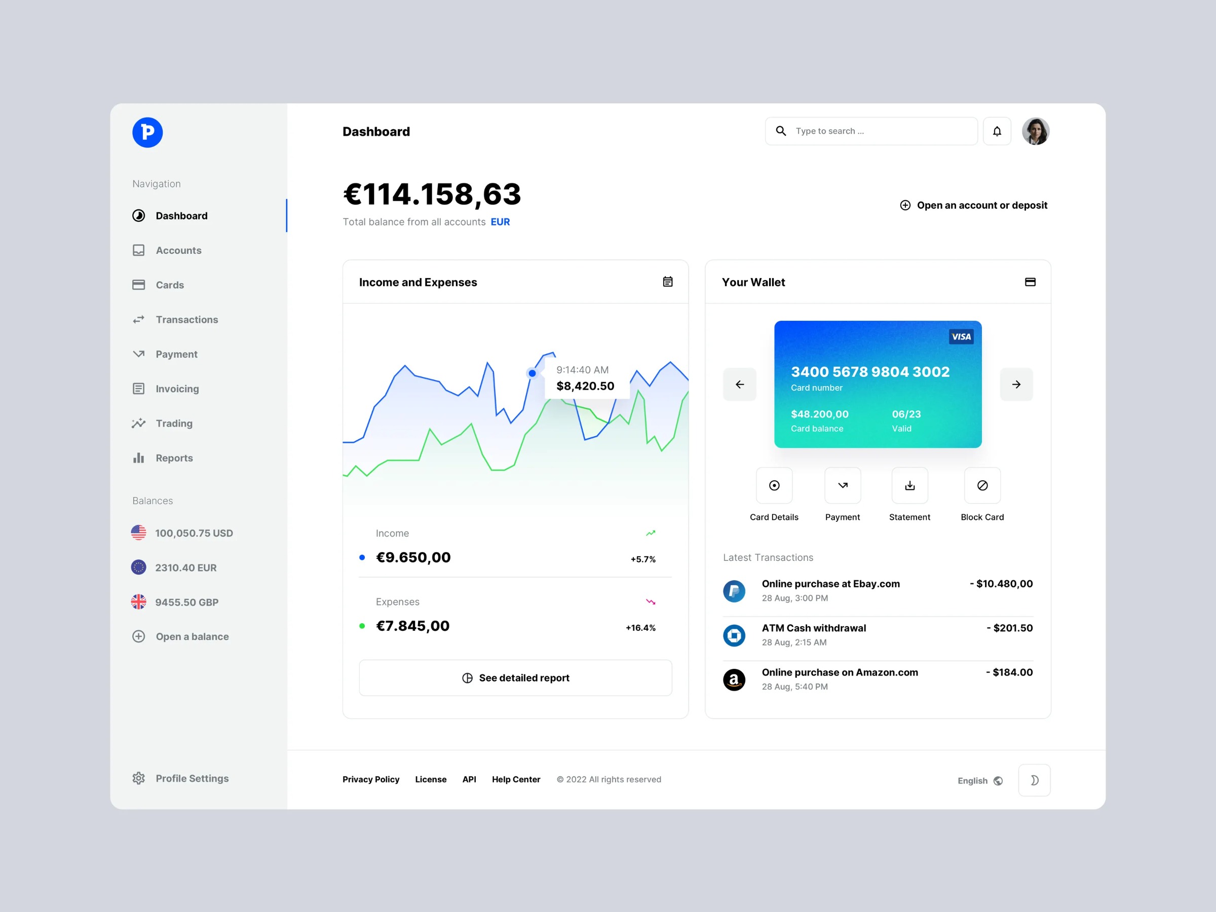 Paysa - UI design for FinTech Startup Image 4