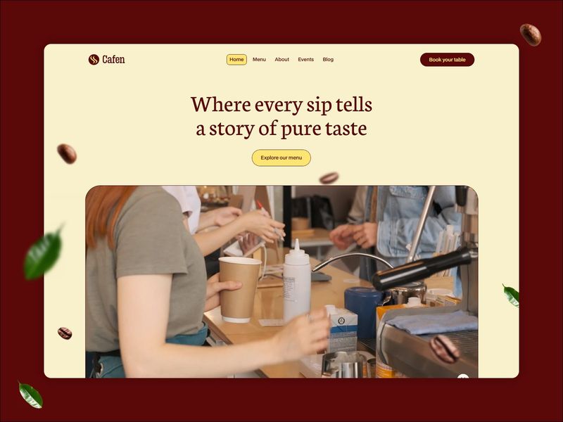 Cafen by Salim from Webestica