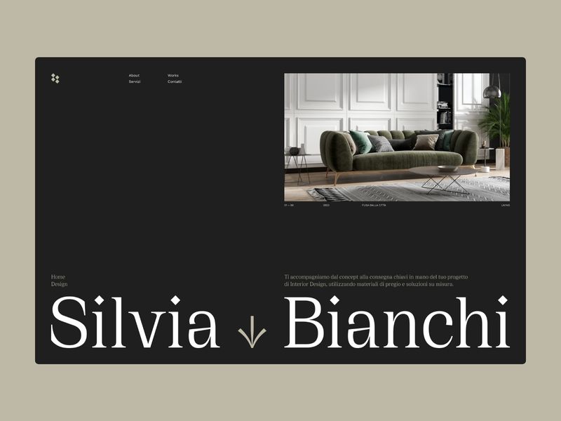 Silvia Bianchi Home Design - Awwwards Honorable Mention