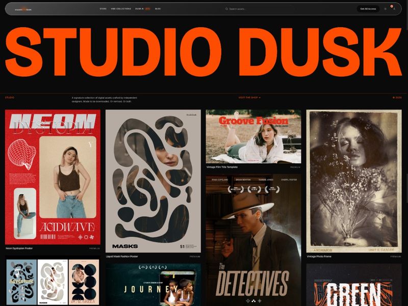 Studio Dusk - Premium assets for creatives
