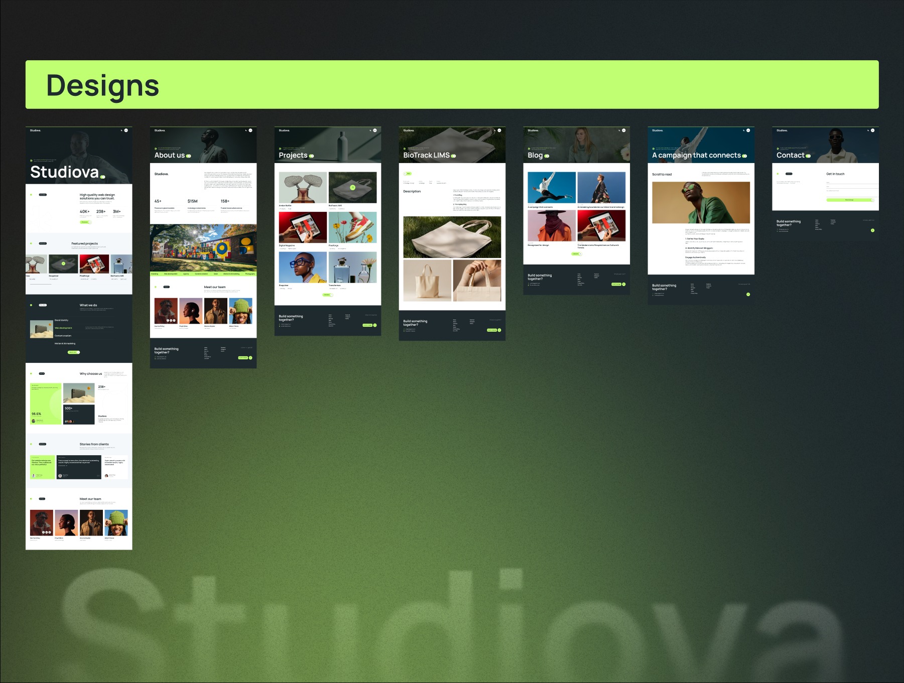 Studiova Next.js Business & Agency Template by WrapPixel Image 2