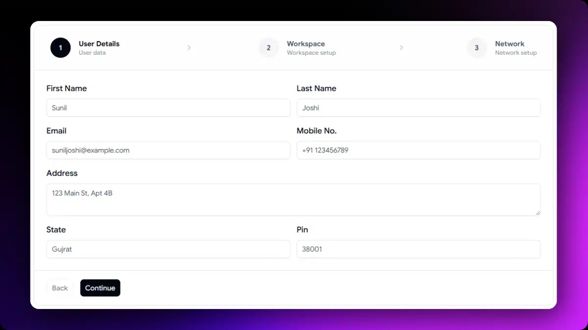 Top 15 Shadcn Form Components, Templates & Examples Image 5