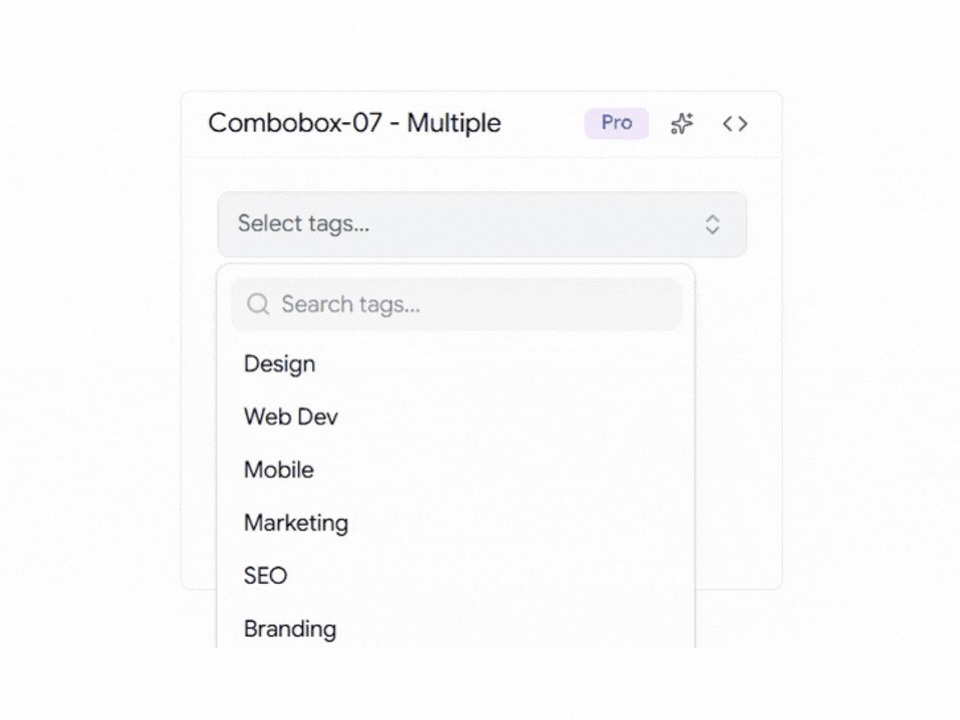 17 Best Shadcn Combobox Components for React & Next.js Image 5