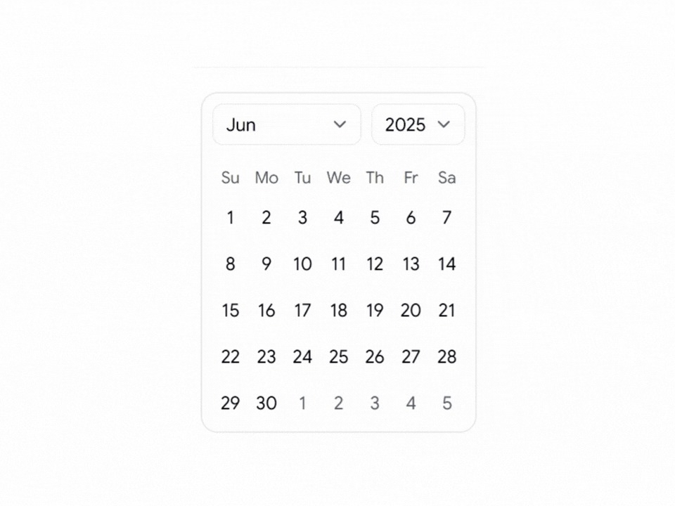 20+ Shadcn Calendar Components for Booking Platforms Image 3