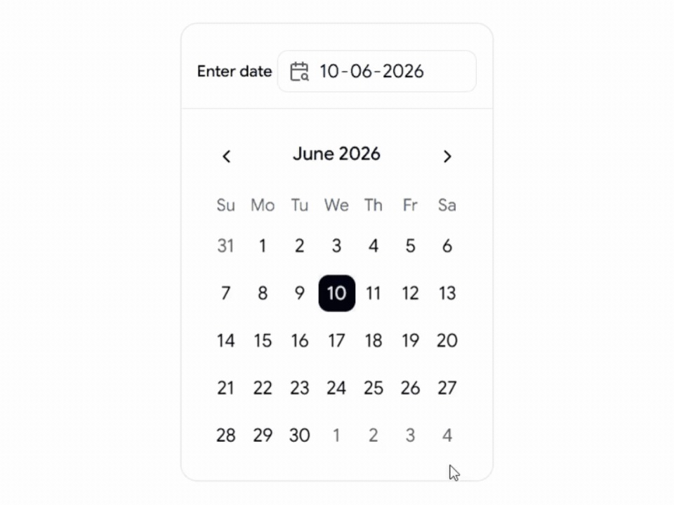 20+ Shadcn Calendar Components for Booking Platforms Image 7