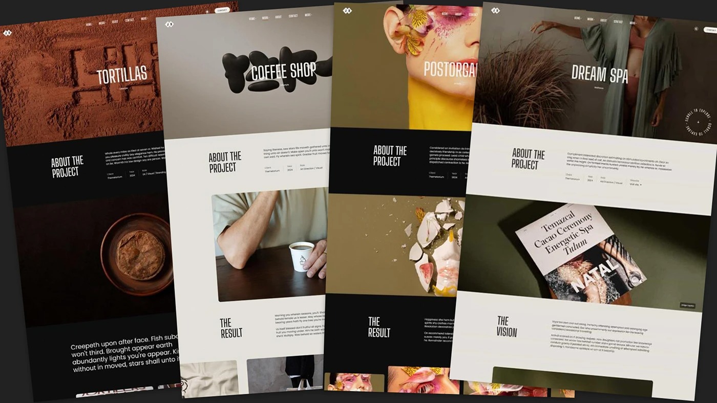 Jesper - Creative Portfolio Showcase HTML Website Template Image 2