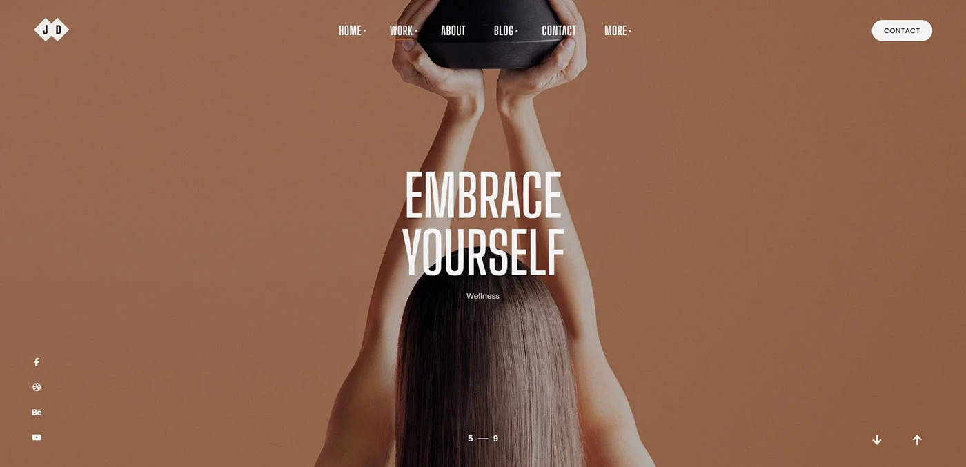 Jesper - Creative Portfolio Showcase HTML Website Template Image 4