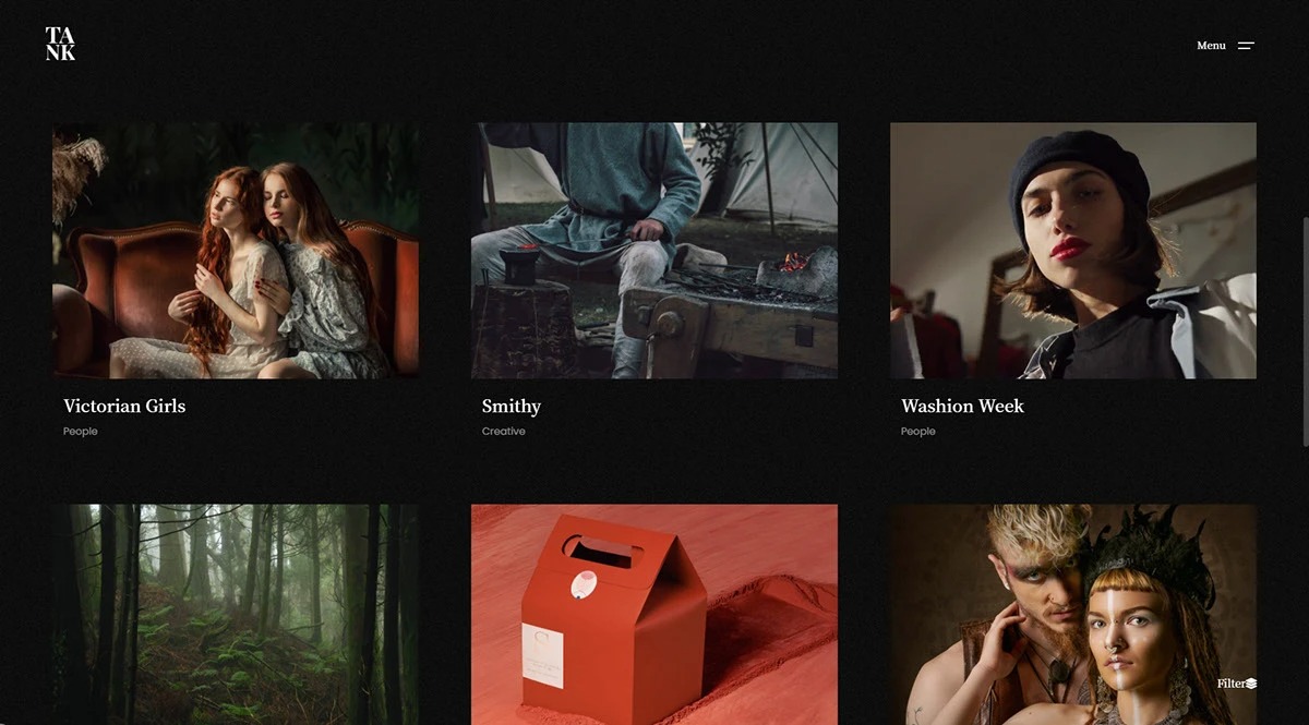 Tank - Creative Portfolio Showcase HTML Website Template Image 2