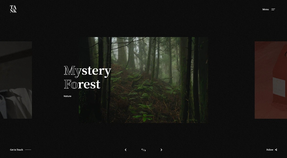 Tank - Creative Portfolio Showcase HTML Website Template Image 5