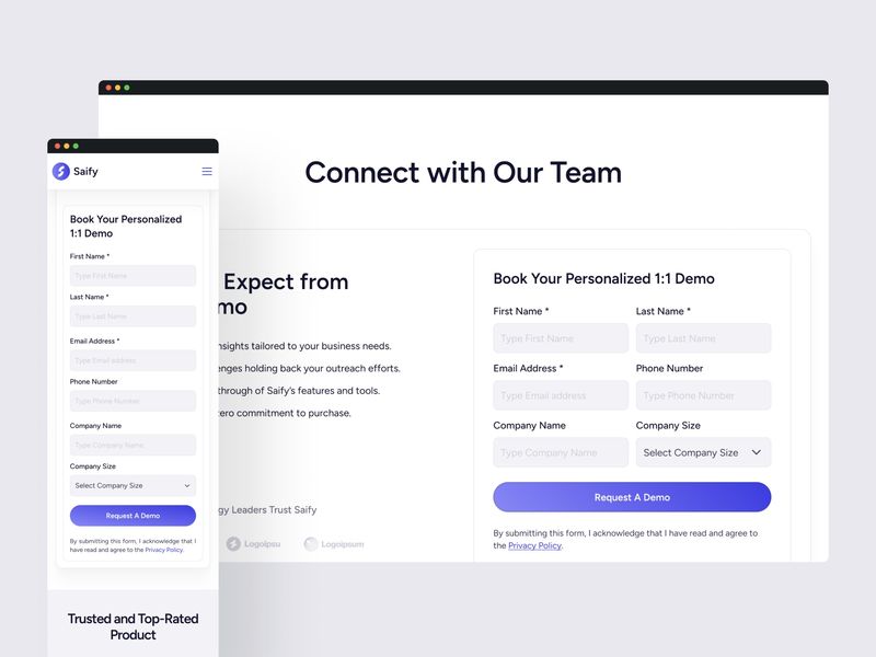 Saify — AI Email Marketing SaaS Template