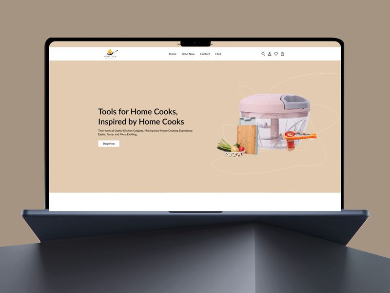 E-commerce Web Development: Home Cook Essentials