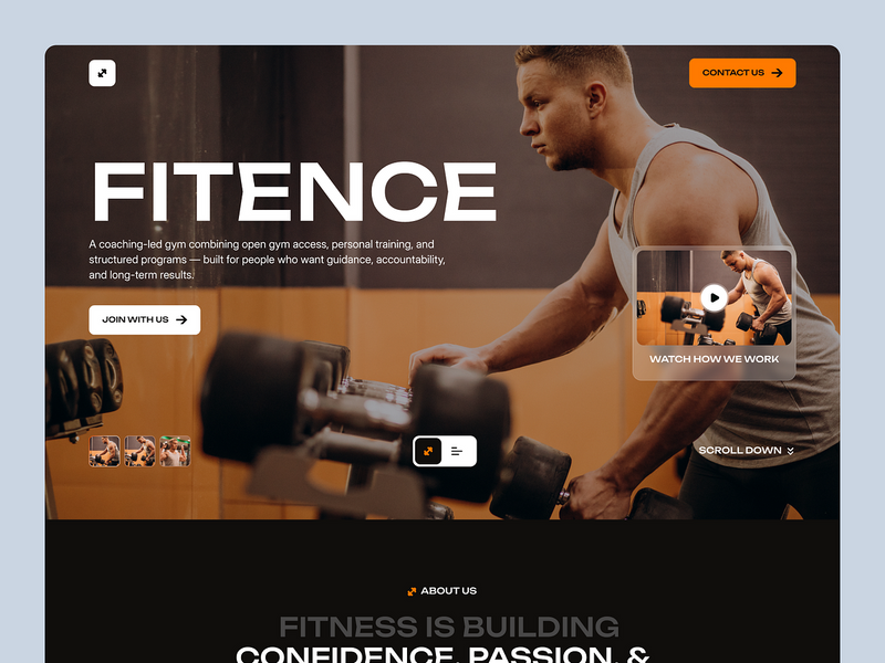 Fitence — UI/UX Project Case Study