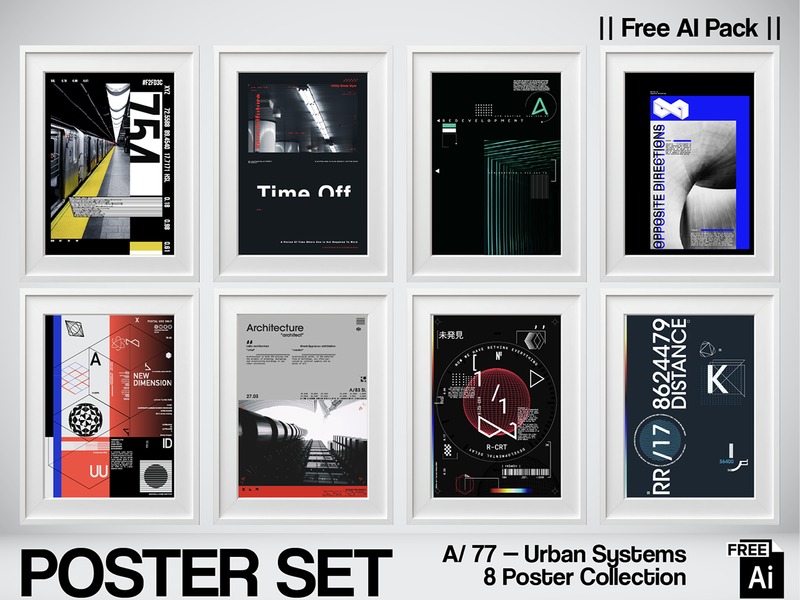 Urban Systems & Information Architecture Posters