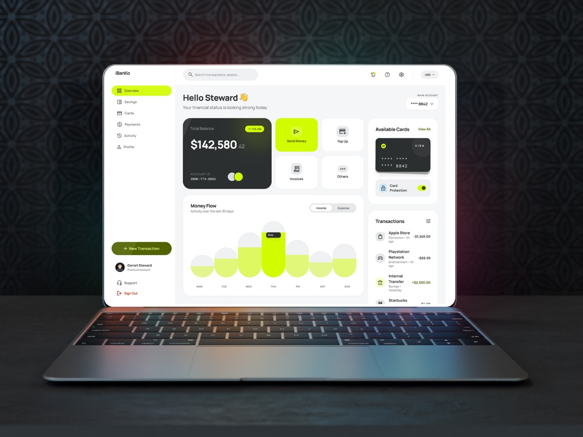 Financial Management Dashboard Image 0