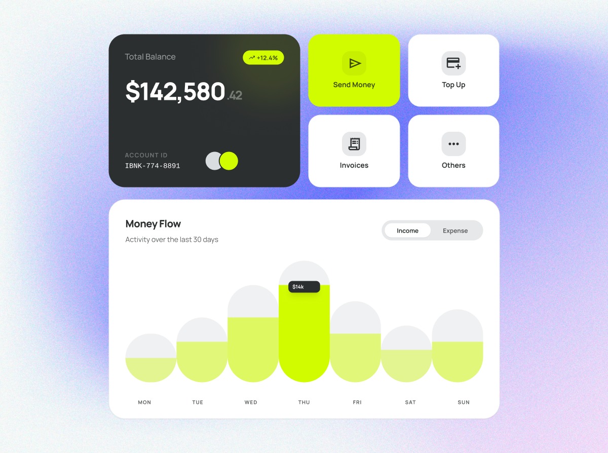 Financial Management Dashboard Image 1