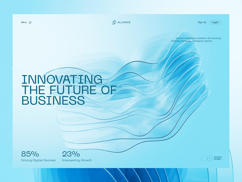 Biotech Website Design