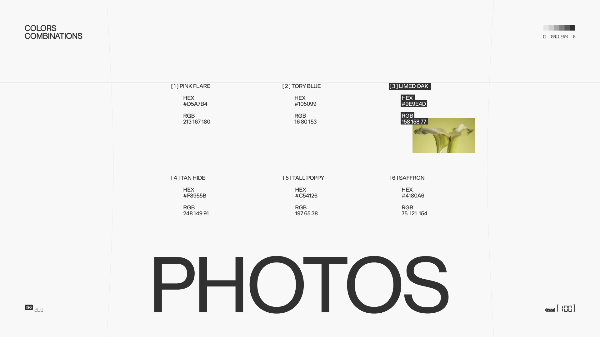 Colors Combinations