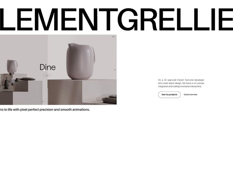 Clement Grellier — Portfolio