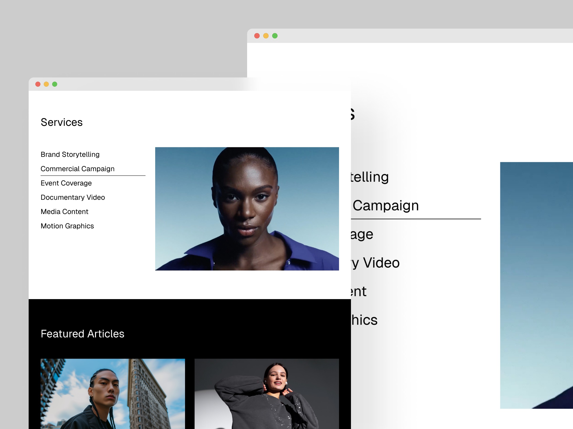VYZN — Video Production Agency Template