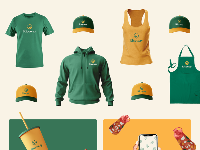 Riceway branding