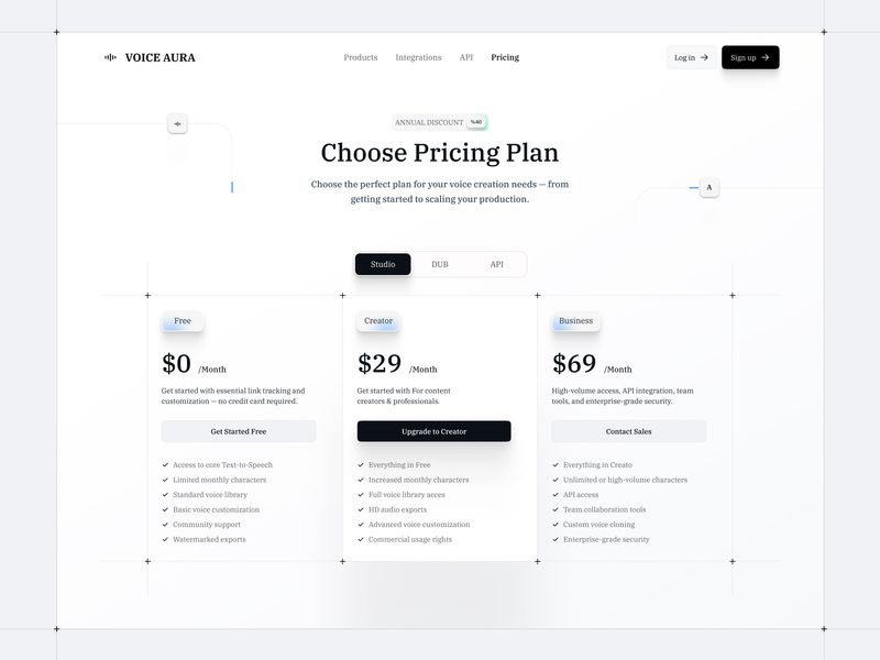 SaaS - Pricing Page