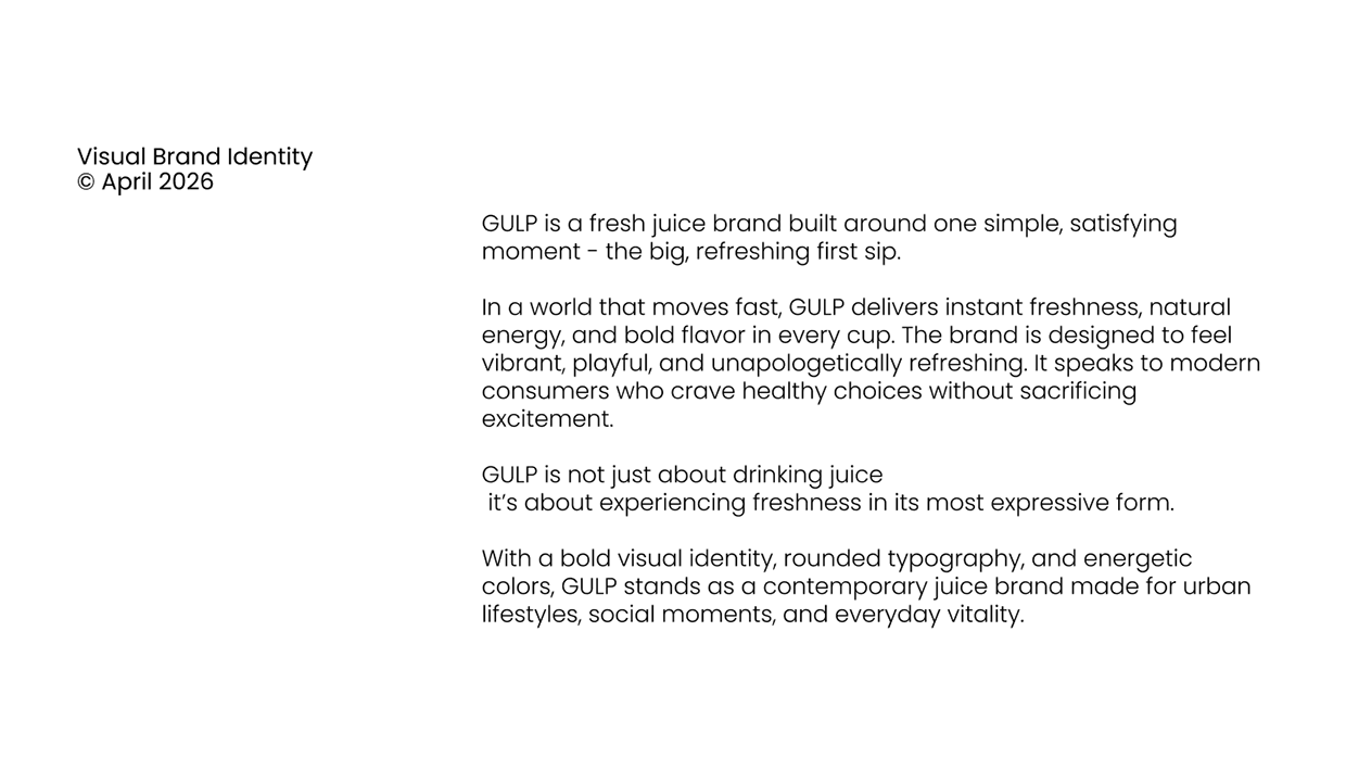 Gulp Juice - Full Brand Identity & Social Media Design Image 0