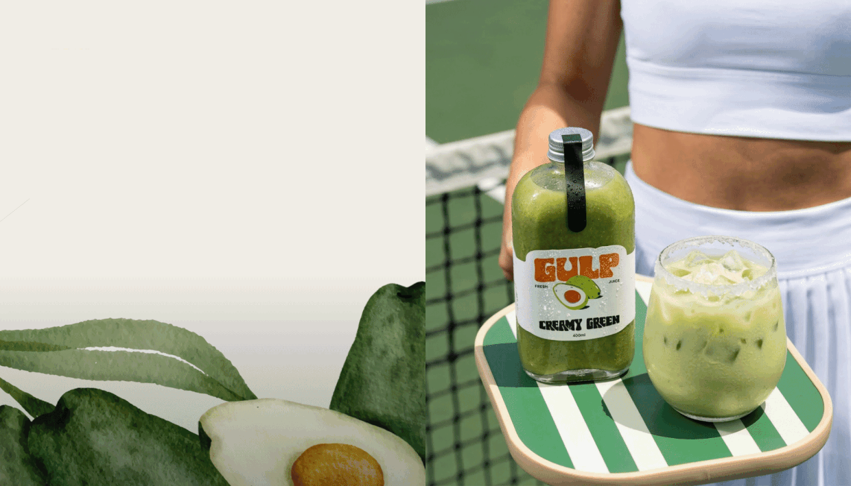 Gulp Juice - Full Brand Identity & Social Media Design Image 10