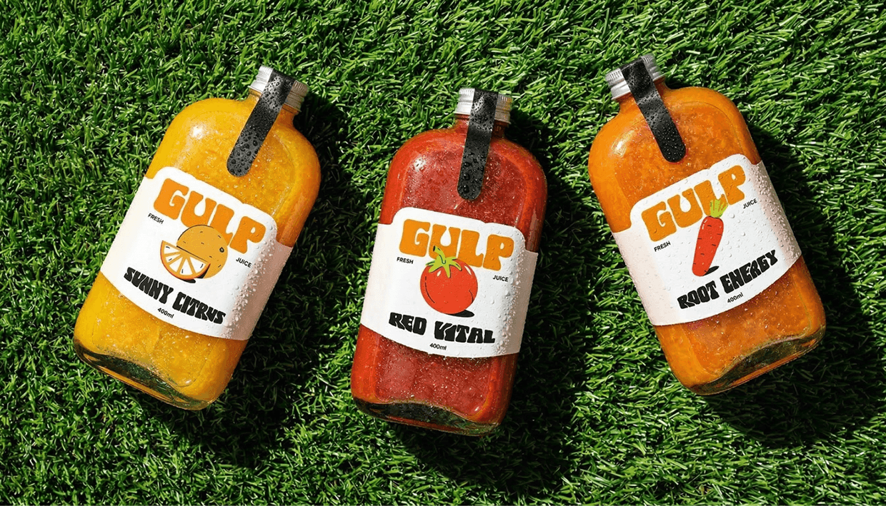 Gulp Juice - Full Brand Identity & Social Media Design Image 15