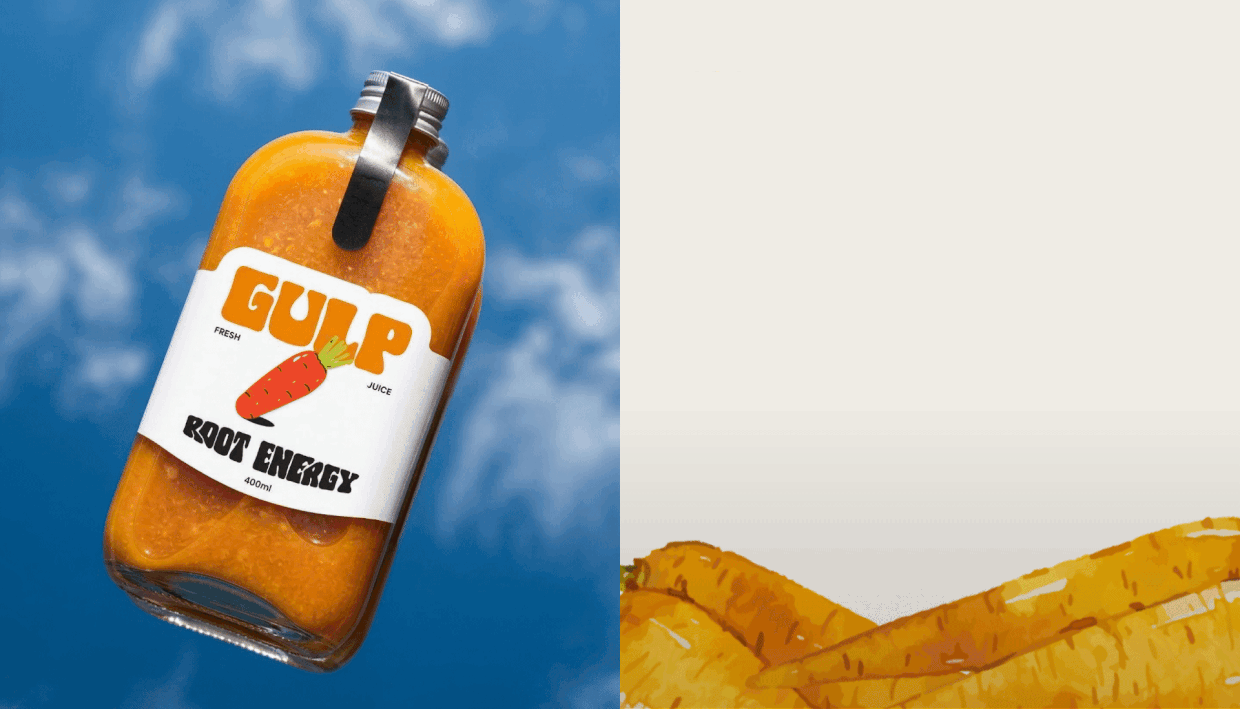 Gulp Juice - Full Brand Identity & Social Media Design Image 21